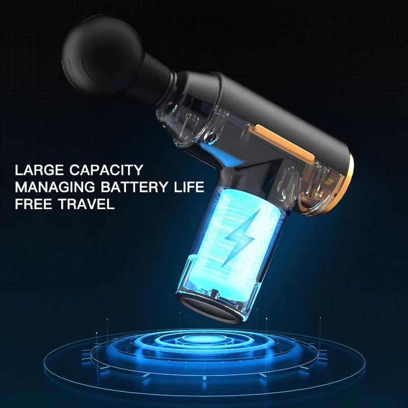 Mini Muscle Massage Gun Portable Body Massager.