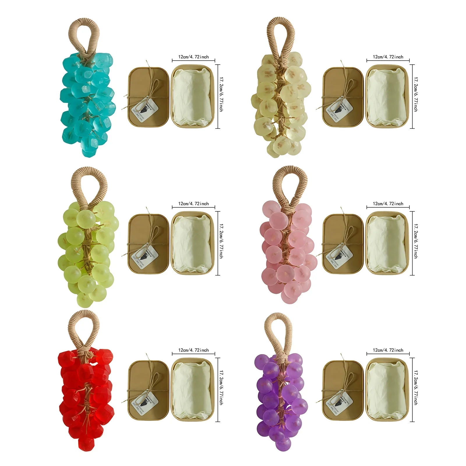 Natural Organic Grape rope Soap .