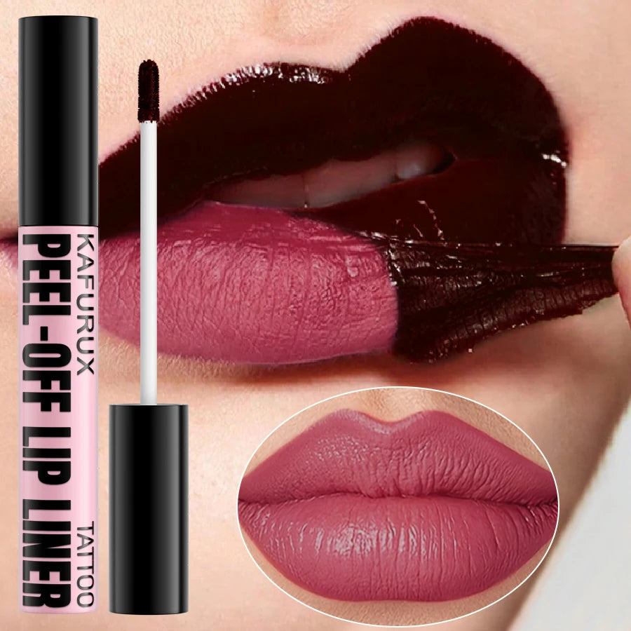 7 Colors Peel Off Lip Stain Reveal Long Lasting Waterproof Pink Lip Tint