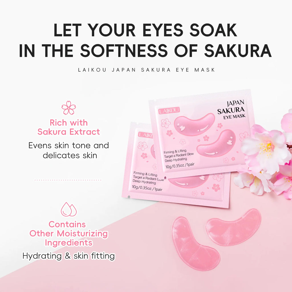 5/10 PCS LAIKOU Eye Mask Anti Dark Circles Removal Eyes Bags