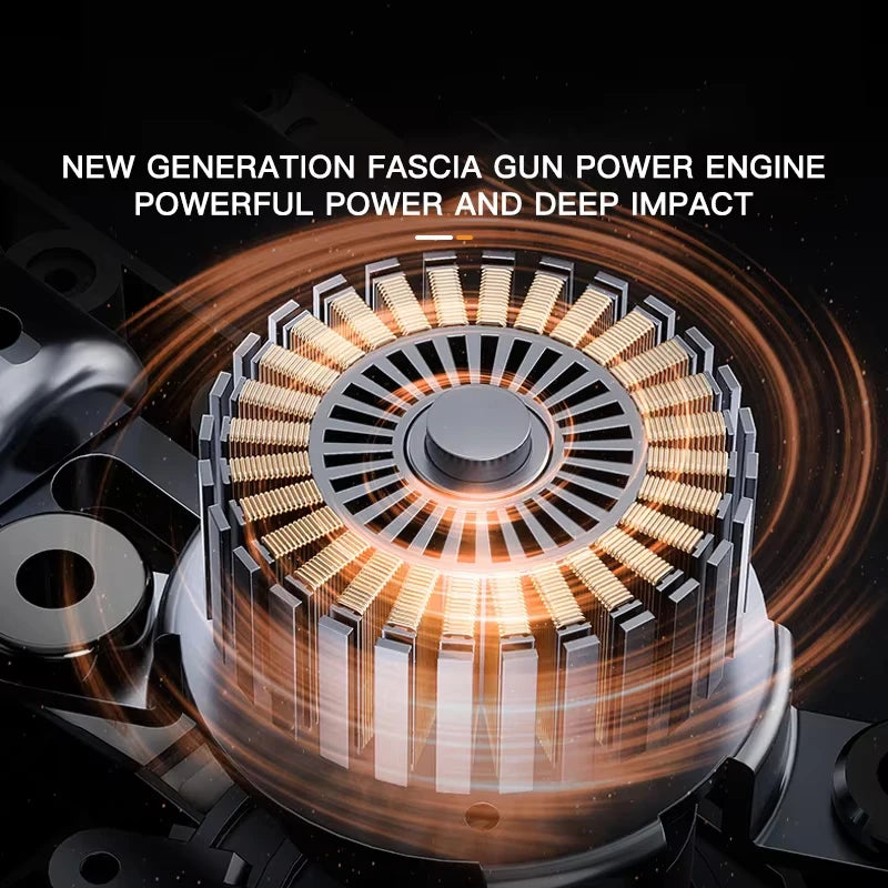 Mini Muscle Massage Gun Portable Body Massager.