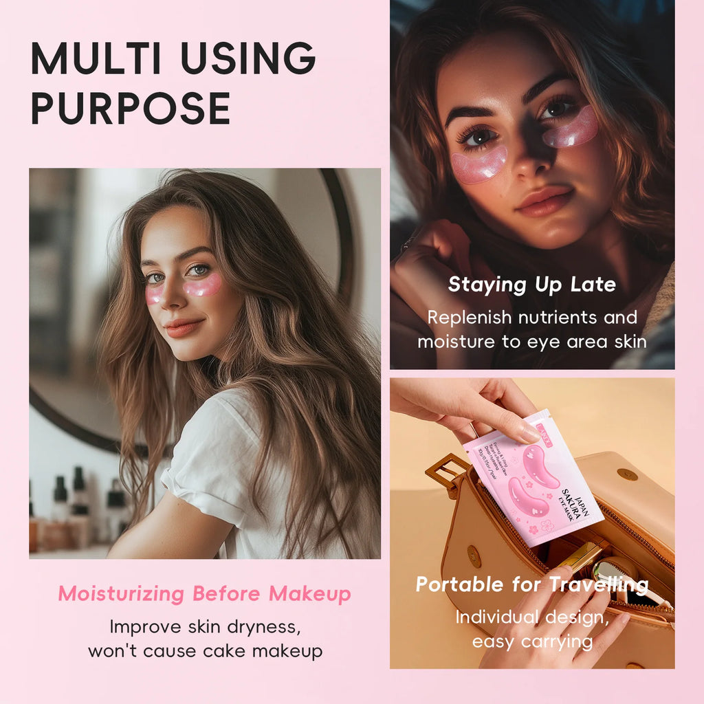 5/10 PCS LAIKOU Eye Mask Anti Dark Circles Removal Eyes Bags