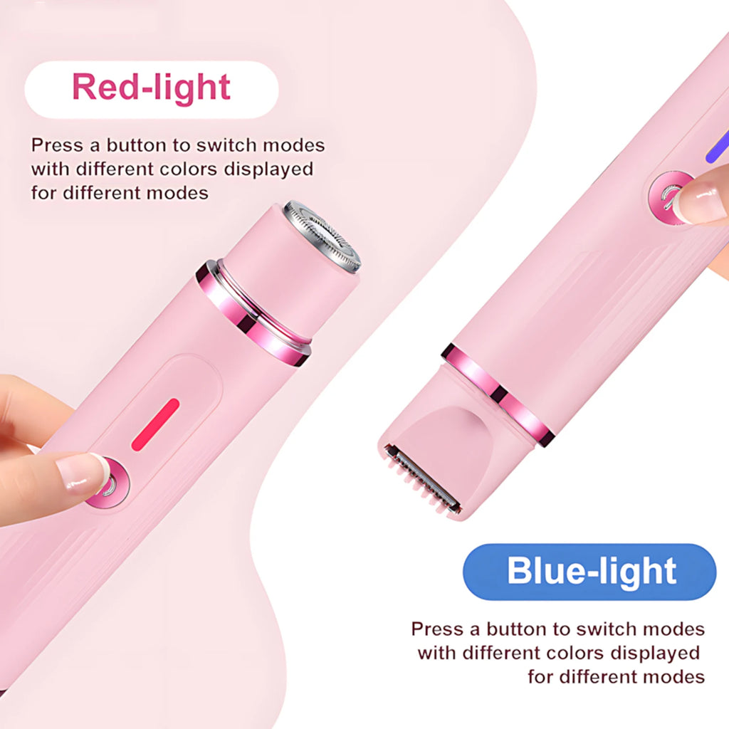 Hair Trimmer Electric Razor,Dual-Head 2 IN 1 Design,Shaver For Underarm Arm.