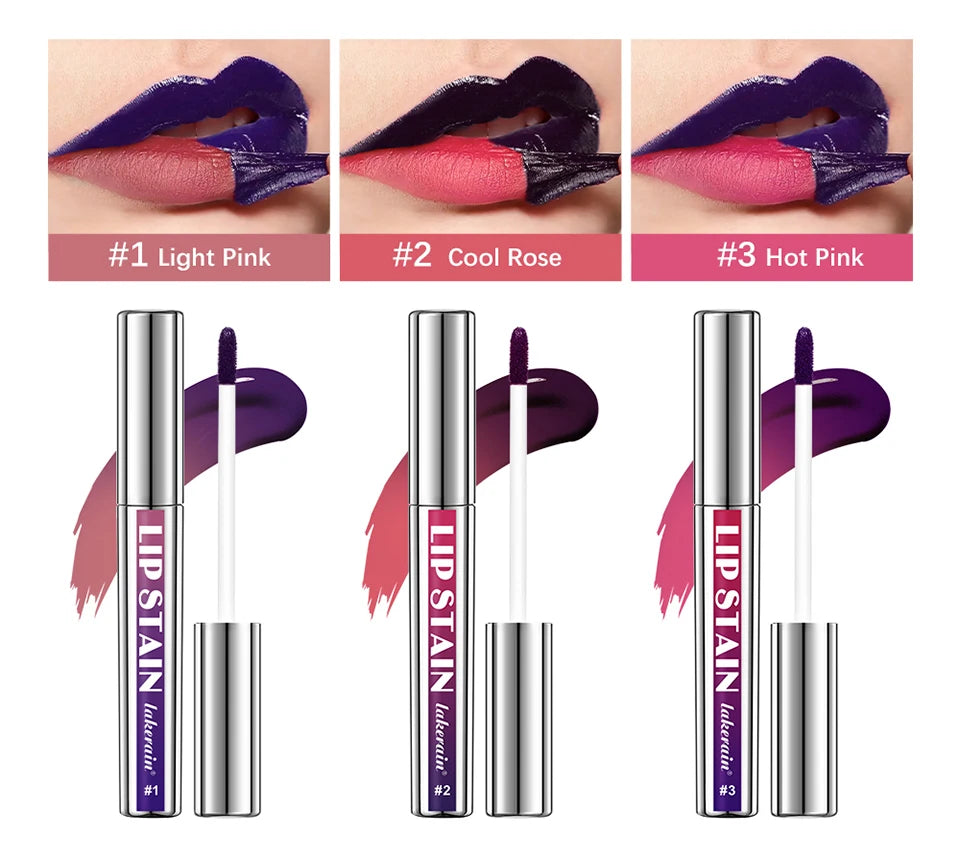 Peel Off Lip Stain Reveal Long Lasting Waterproof Pink Lip Tint