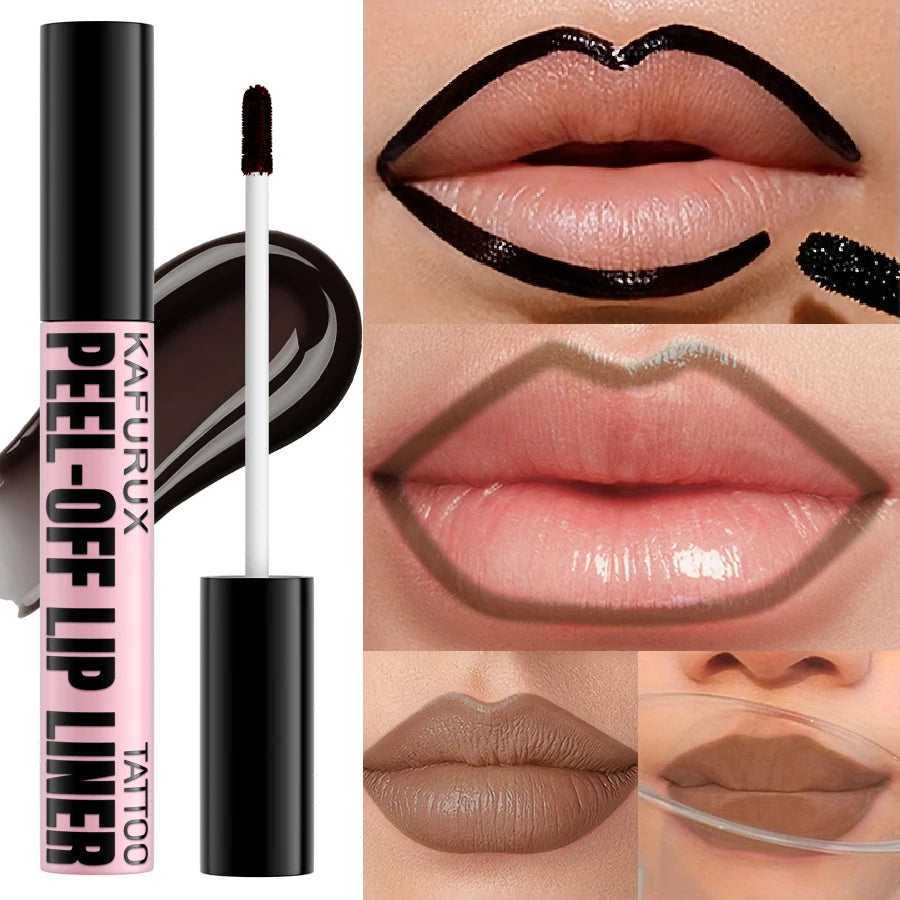 7 Colors Peel Off Lip Stain Reveal Long Lasting Waterproof Pink Lip Tint