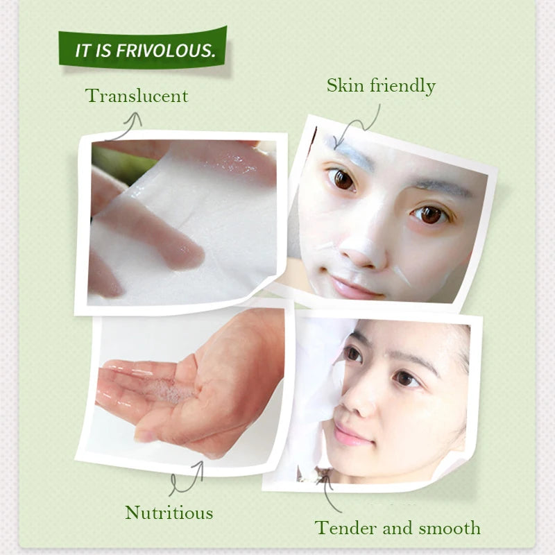 10pcs  Anti-Aging Fruit Aloe Korean Sheet Face Mask.