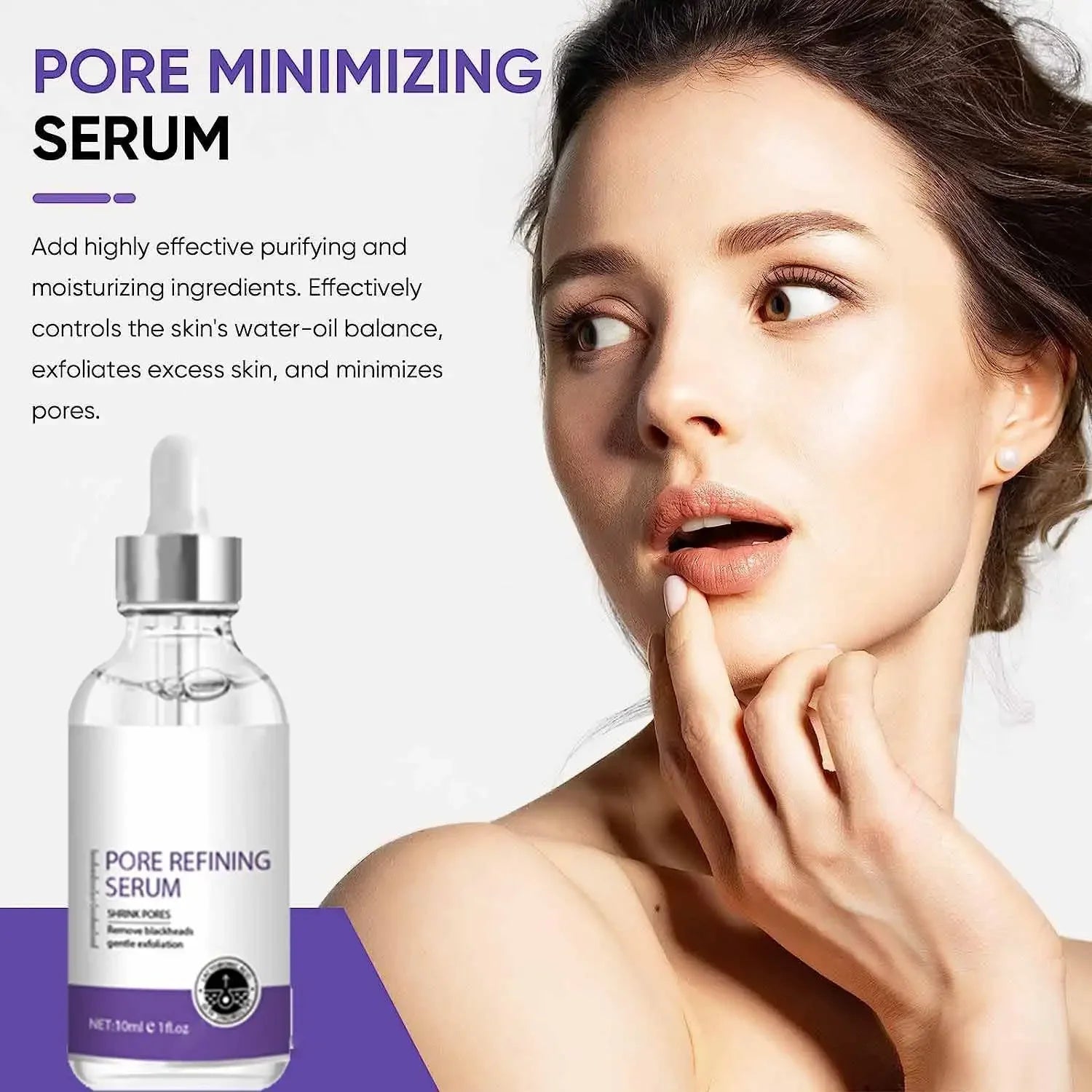 Pore Shrinking Serum Face Removing Large Pores.