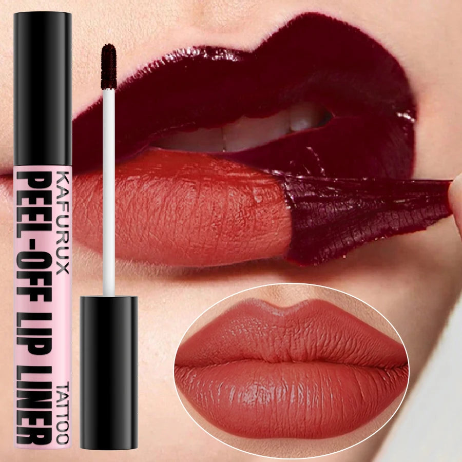 7 Colors Peel Off Lip Stain Reveal Long Lasting Waterproof Pink Lip Tint