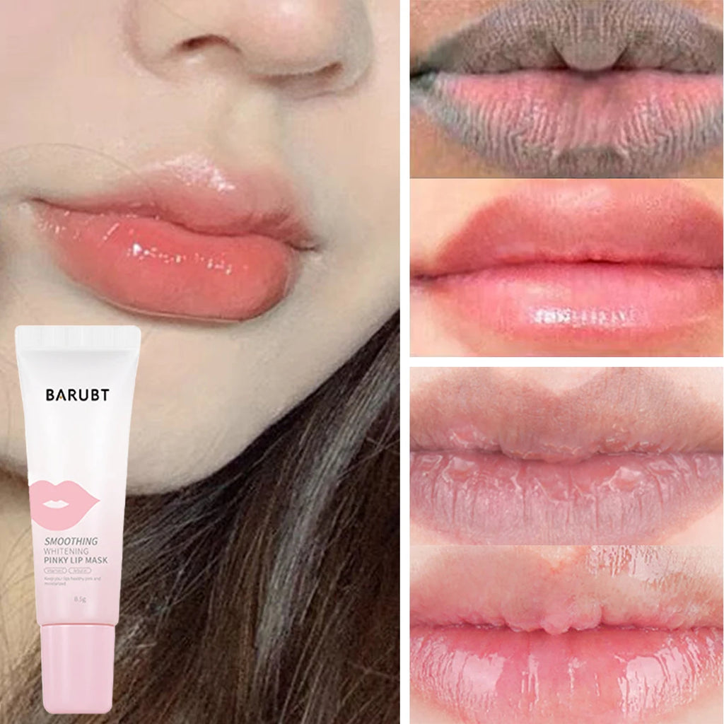 Whitening lipstick Moisturizing Brightening Color Desalinating Melanin darkening Lip Mask