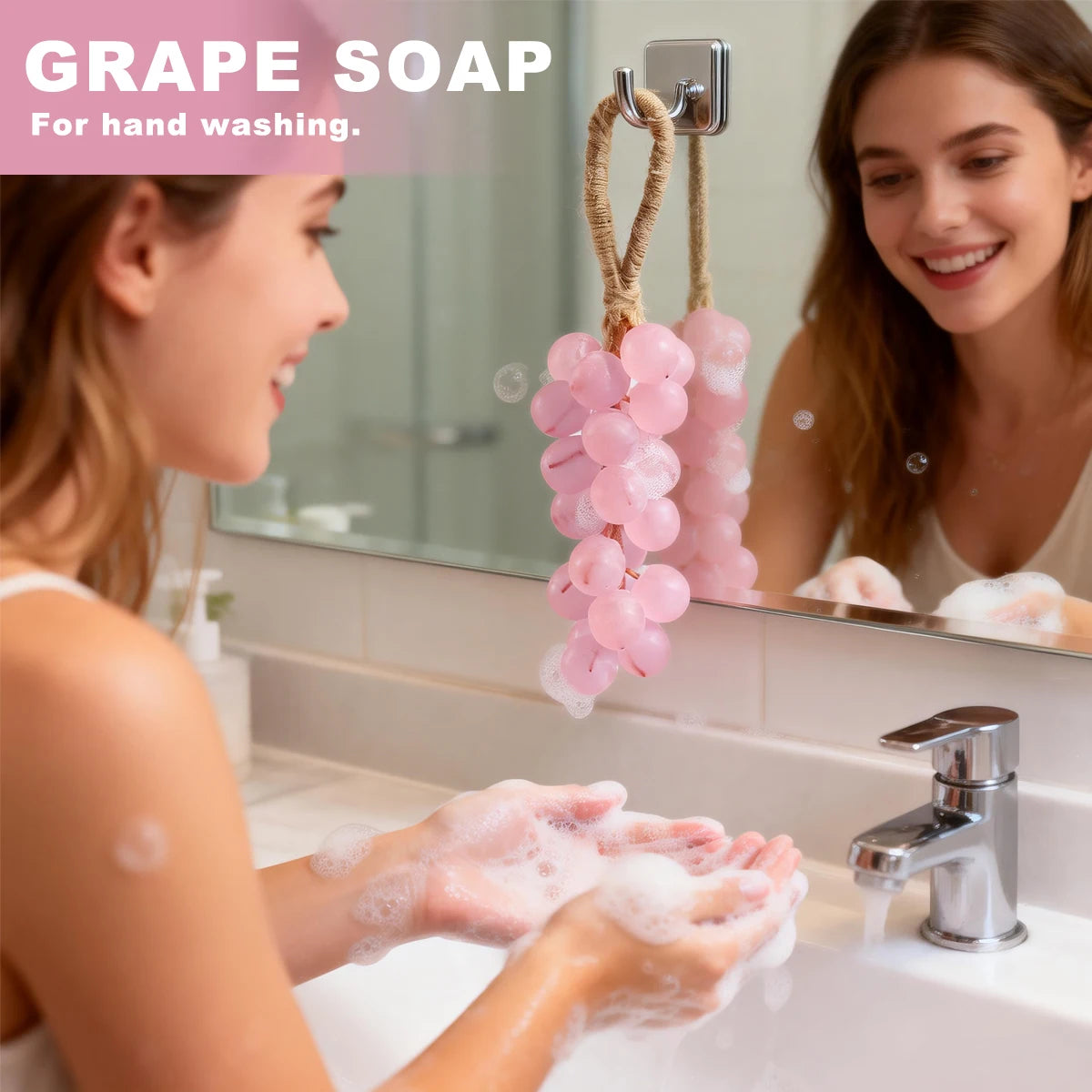 Organic Grape Seed Oil Soap - Anti-Aging, Cleansing & Moisturizing, for All Skin Types
