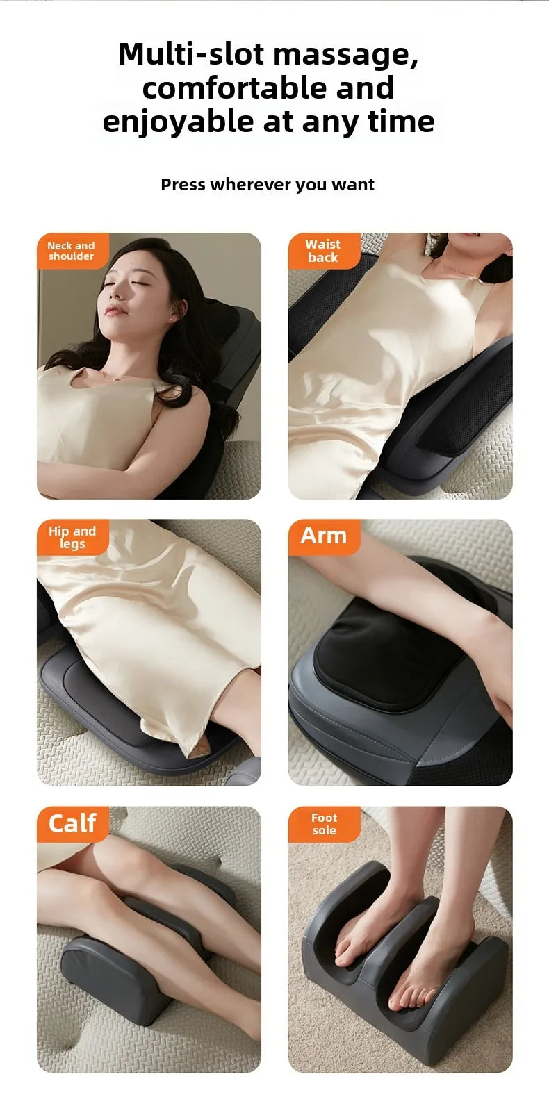 Multifunctional Massage Cushion Full Body Electric massager