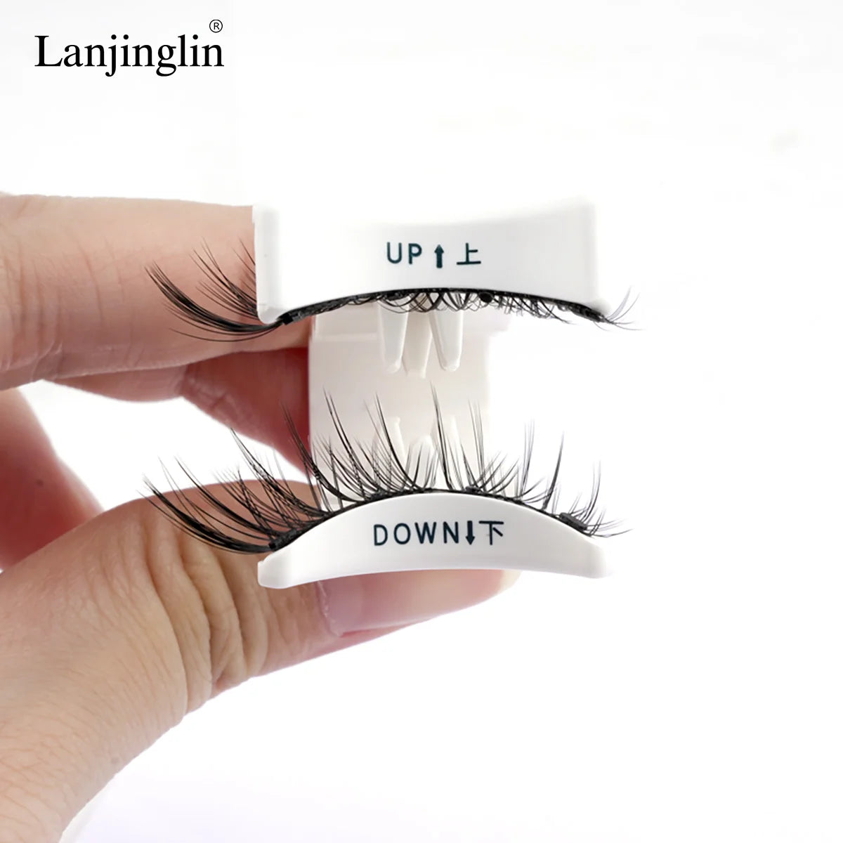 Reusable Magnetic Lashes No Glue Needed.